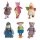 Sänger hot water bottle 0,8L, soft toy cover, 6 models