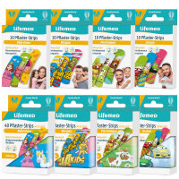Lifemed® Plaster strips KIDS, 6 x 1,7cm, 10/40...