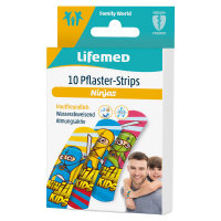 Lifemed® Plaster strips KIDS, 6 x 1,7cm, 10/40...