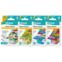 Lifemed® Wound plaster KIDS, 6cm x 0,5m, various...