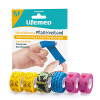 LifemedÂ® plaster bandage, self-adhesive, 6...