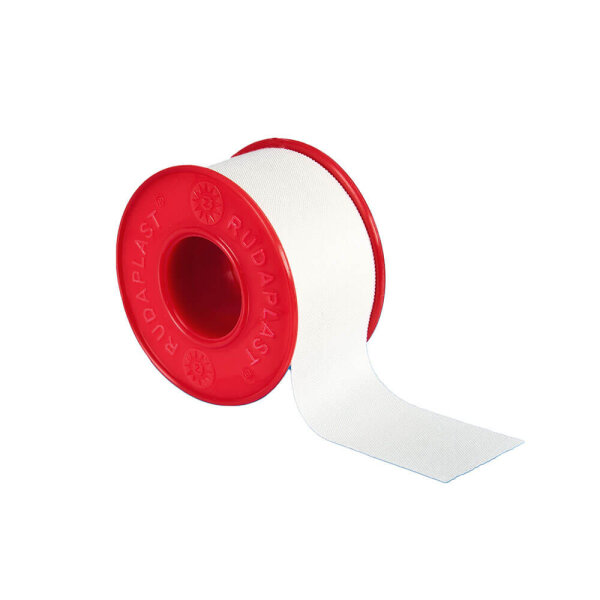 Noba Rudaplast fixation plaster, with side disc, 5m, various widths. Widths