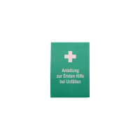 Leina-Werke first aid instructions, DIN13157 + DIN13169