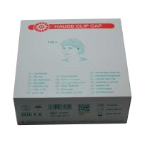 Disposable head covers clip from Noba, 100 pieces,...