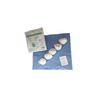 Nobatrast OP-Set, 5 gauze swabs, sterile, various diameters