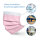 Medical masks, Mouth guard, 3-ply, Beurer, pink, 10/20 pieces