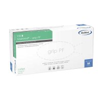 MaiMed® grip pf Latex gloves, powder-free, XS-XL, 100...