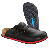 Kay SL super outsole, Softbed, Birkenstock, black-red, sizes