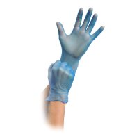 MaiMed Vinyl Blue PF Gloves, powder-free, disposable, 100...