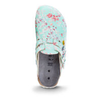 Kay ESD Antistatic, Birkenstock, Narrow, Flowery Meadow Mint, Sizes
