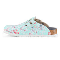 Kay ESD Antistatic, Birkenstock, Narrow, Flowery Meadow Mint, Sizes