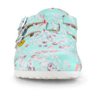 Kay ESD Antistatic, Birkenstock, Narrow, Flowery Meadow Mint, Sizes