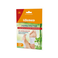 Bamboo vital pads, natural, 8 x 6 cm, from...