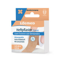 Adhesive plaster Classic, skin colored, from Lifemed®, 2 sizes