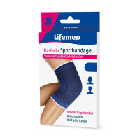 Knee support, elastic sports bandage, by Lifemed®,...