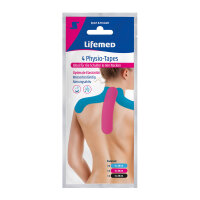 Physiotapes neck, by LifemedÂ®, 20 x 5 cm, 4...