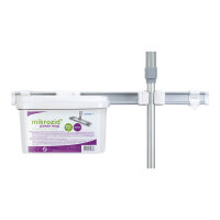 MikrozidÂ® power mop, wall holder, by...
