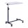 Careline bed table NOVA, height adjust, swivel, 4 wheels, colors