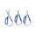 Sundo EASI-GRIP Scissors with Finger Hole, various designs