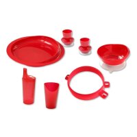 Behrend dish-set Alzheimer´s, Colour Red, 6- or...