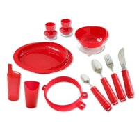 Behrend dish-set Alzheimer´s, Colour Red, 6- or 10-section