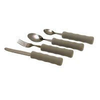 Behrend cutlery lightweight, foam-handle, stainless...