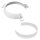 Behrend plate-raised-edge, plastic, diff. Colors / sizes