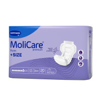 Hartmann MoliCareÂ® Premium Form, +SIZE, 8 drops, violet