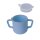 Behrend drinking cup with cover, plastic, 2 handles, different colors