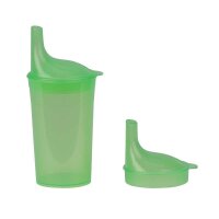Drinking cup-Set Color, 2 mouthpieces tea / porridge, 250ml, colors