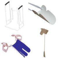 Behrend stocking pullers, dressing, diff. Versions