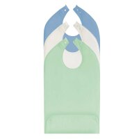 Behrend terrycloth bibs, collecting bag, snaps, 45x90cm...