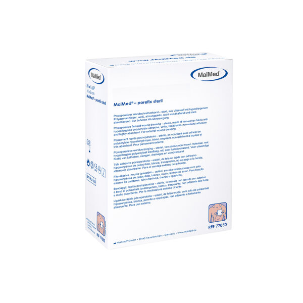 MaiMed Porefix, Rapid Wound Dressing, in various variants