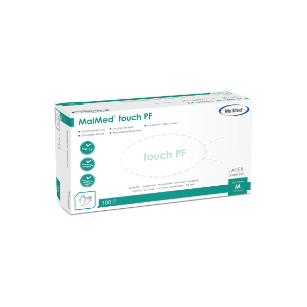 MaiMed Disposable Vinyl Gloves, powder-free in various sizes