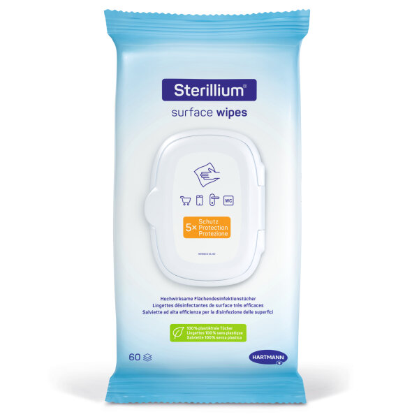 Bode SterilliumÂ® Surface Disinfection Wipes, 60 pcs