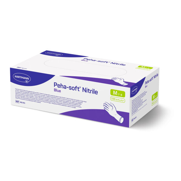 Hartmann Peha-soft® Nitrile Gloves blue, various sizes