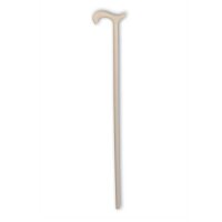Behrend white cane, derby handle, women/men, white