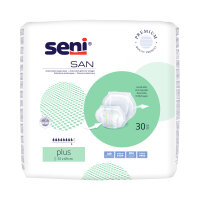 Seni San Plus Incontinence Pads 8 Drops, anatomically...