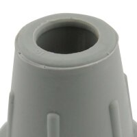 MC24 Crutch Tip, Non-Slip and Abrasion-Resistant, Grey,...