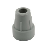 MC24 Crutch Tip, Non-Slip and Abrasion-Resistant, Grey, 16-22 mm