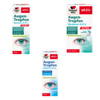 Doppelherz aktiv Eye Drops, Hyaluron in various variants