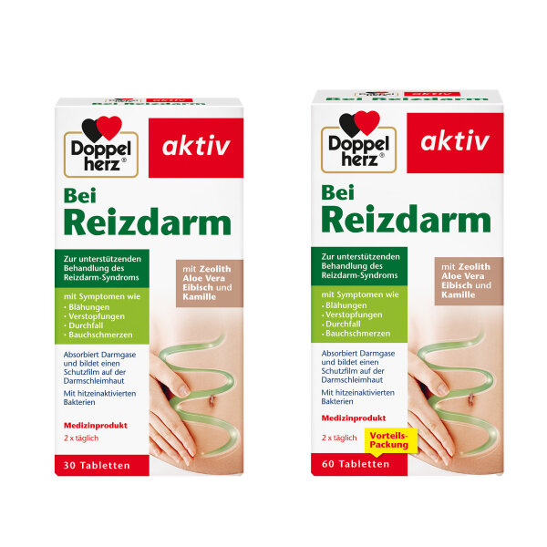 Doppelherz aktiv For Irritable Bowel, in various quantities