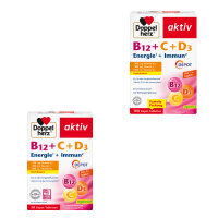 Doppelherz aktiv Vitamin B12 + C + D3, Depot in various...