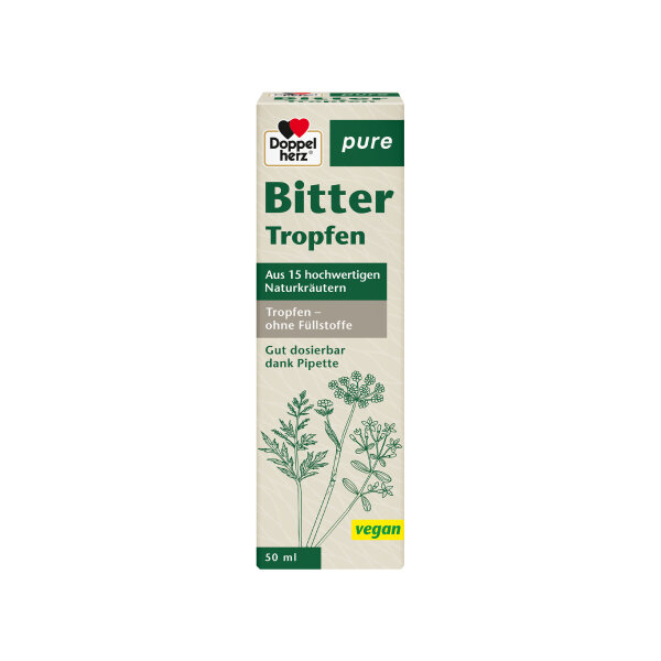 Doppelherz pure Bitter Drops, 50ml