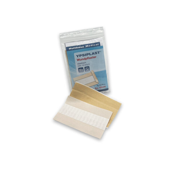 Holthaus Medical YPSIPLASTÂ® Wound Plasters 6 x 10 cm, 10 pieces