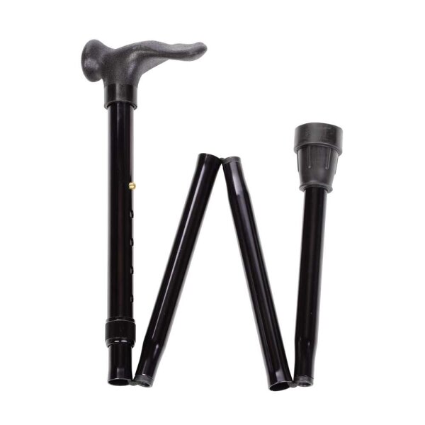 Behrend foldable walking stick, anatomical, 83-94cm, left/right