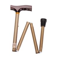 Behrend folding stick, Fritz-handle, alu, adjustable, colors