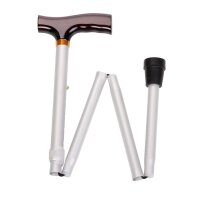 Behrend folding stick, Fritz-handle, alu, adjustable, colors