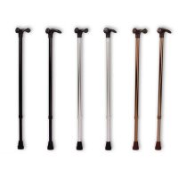 Behrend walking stick, anatomical handle, left/right, colors