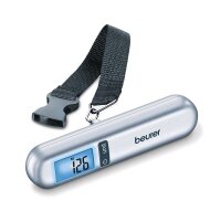 Beurer Luggage Scale LS 06, small, with strap, LCD...